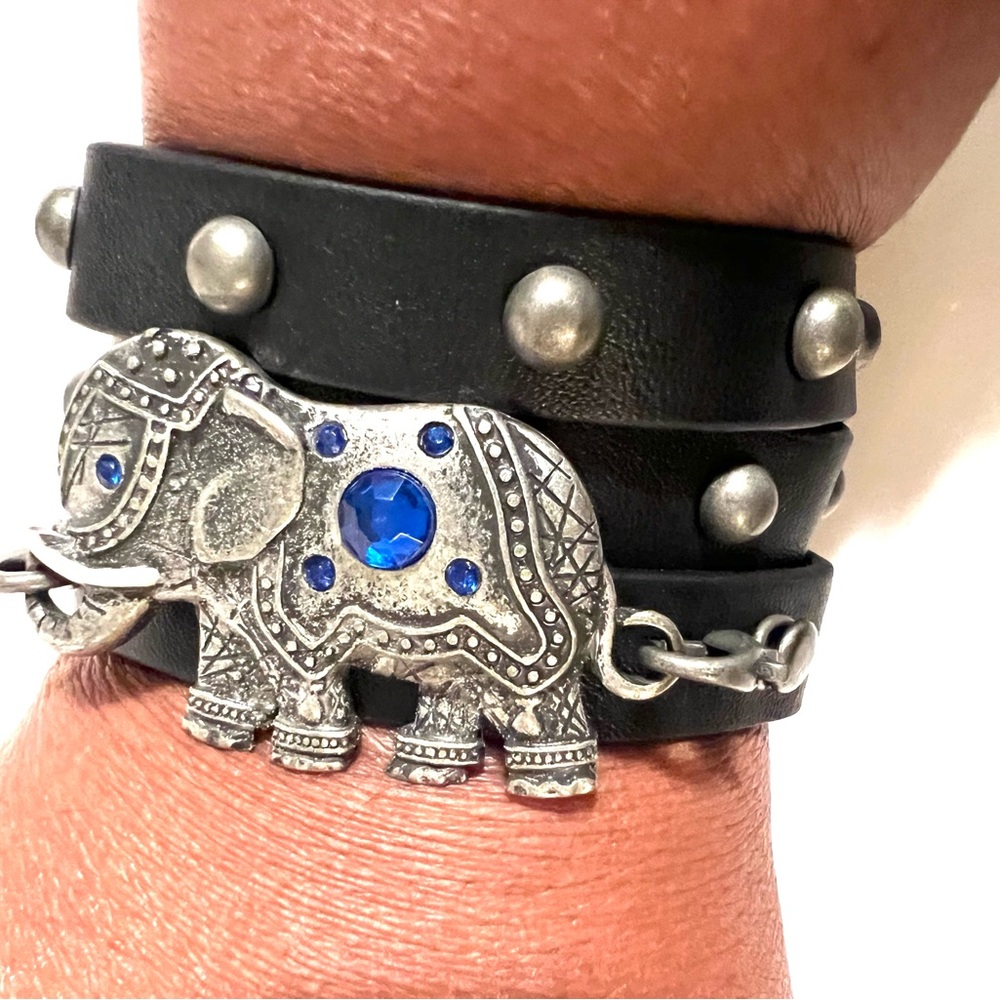 Boho Leather Wrap Bracelet